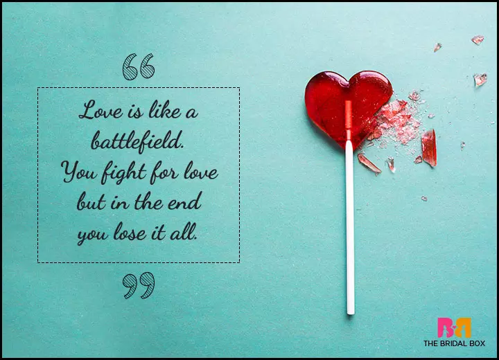 One Sided Love Quotes - May The Best Man Win