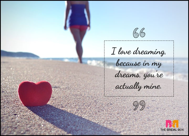 One Sided Love Quotes - In Dreams
