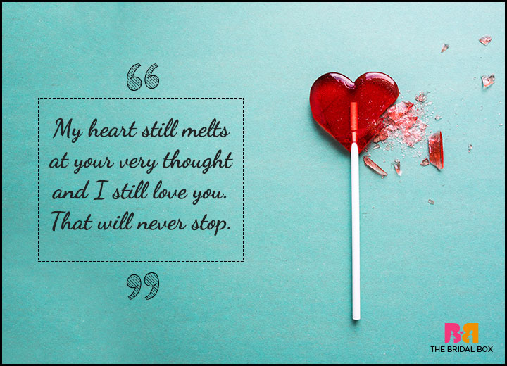 One Sided Love Quotes - Never Stop