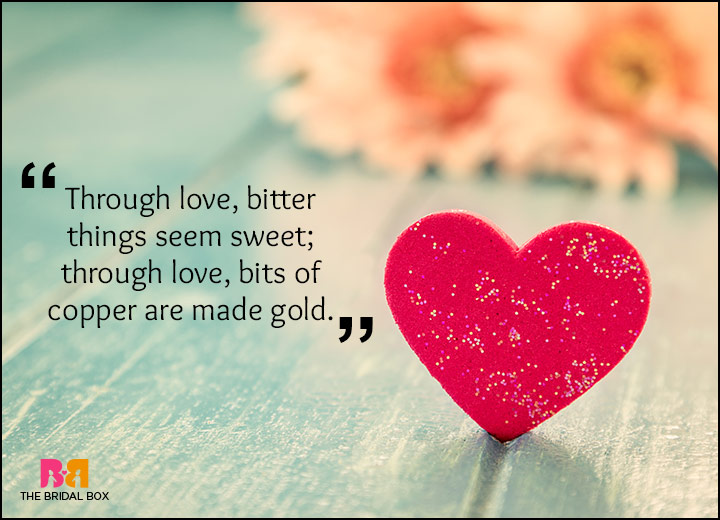 Rumi Love Quotes - Bitter Sweet Toffees