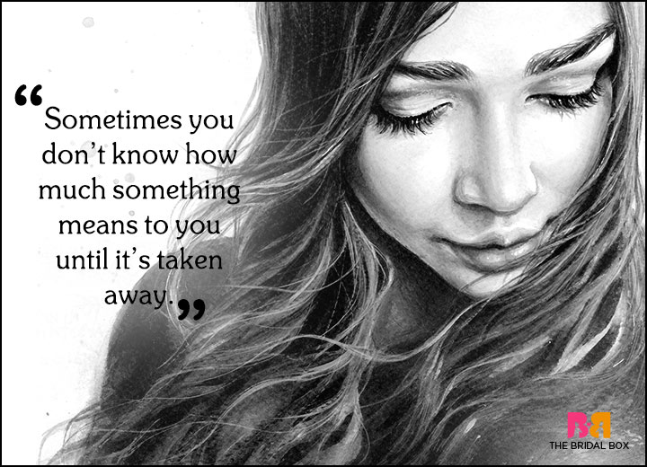 Sadness Love Quotes