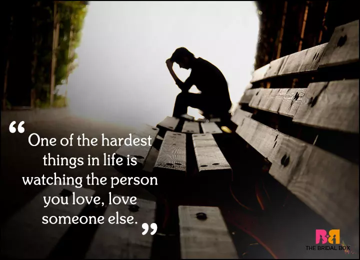 Sad Love Quotes - The Hardest Thing