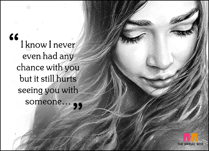 Sad Love Quotes - Never Had A Chance
