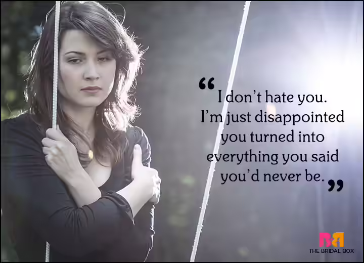 Sad Love Quotes - The Animal You've Become Sad Love Quotes - The Animal You've Become