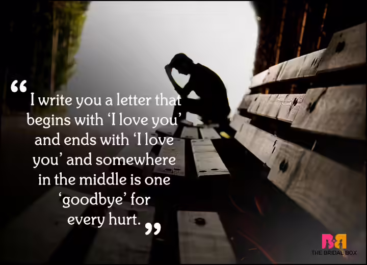 Sad Love Quotes - Too Many Goodbyes For The Cactus Sad Love Quotes - Too Many Goodbyes For The Cactus