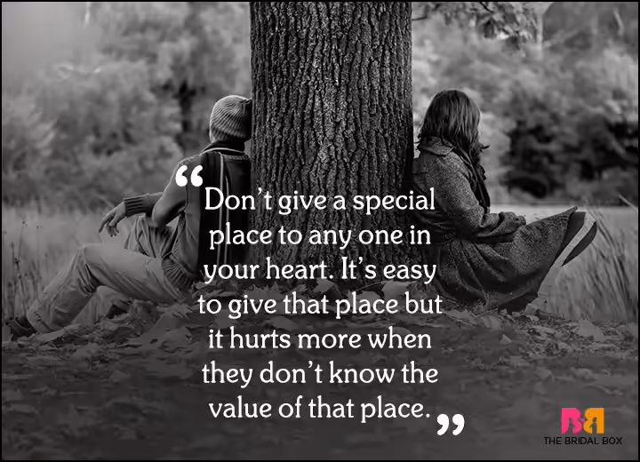 Sad Love Quotes - The Value Sad Love Quotes - The Value