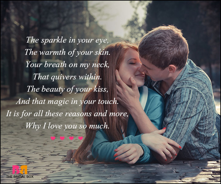 Short Love Poems For Her - The Sparkle In Your Eye