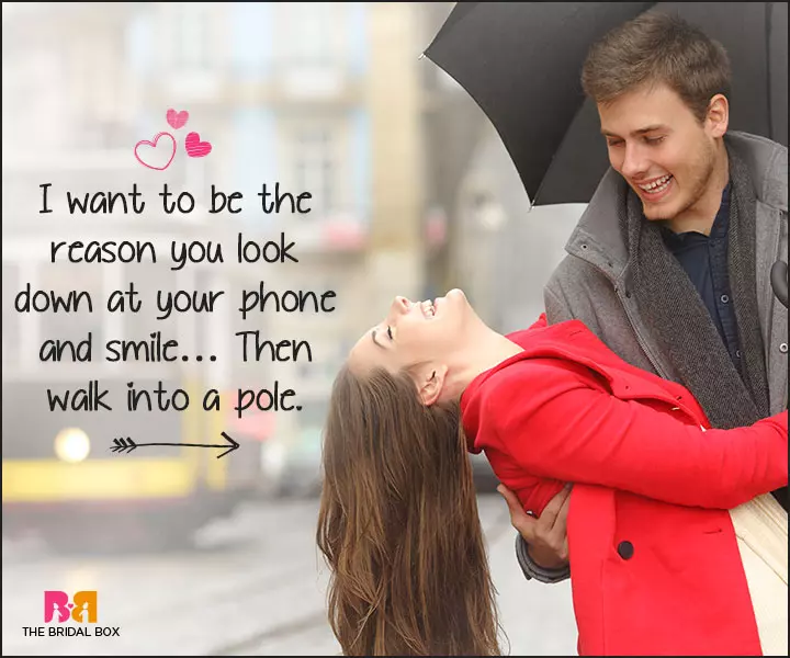 Stupid Love Quotes - Walk Into A Pole