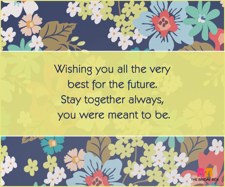Engagement Wishes - Meant To Be