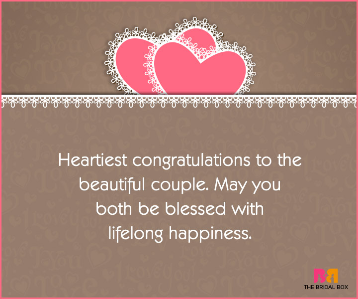 Engagement Wishes - Lifelong Happiness