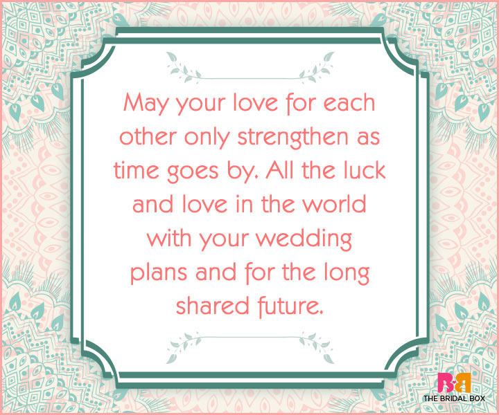 Engagement Wishes - All The Luck And Love In The World