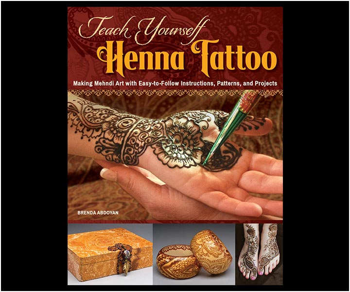 Mehndi Designs Book Collection - Teach Yourself Henna Tattoo by Brenda Abdoyan