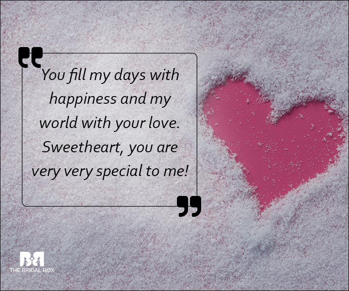 Emotional Love SMS Messages - My World Has You