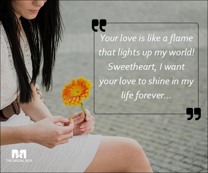 Emotional Love SMS Messages - My Flame