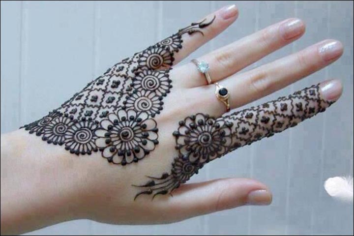 Western Mehndi Designs - Lovely Lace