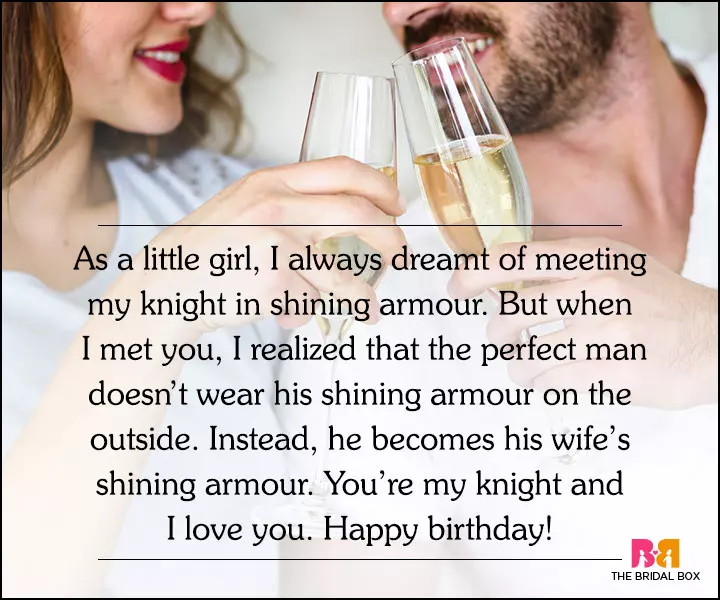 Love Quotes For Husband On His Birthday - My Knight In Armour