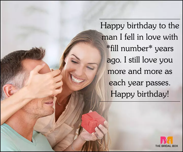 Love Quotes For Husband On His Birthday - I Still Love You More And More