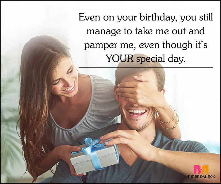 Love Quotes For Husband On His Birthday - Even On Your Birthday