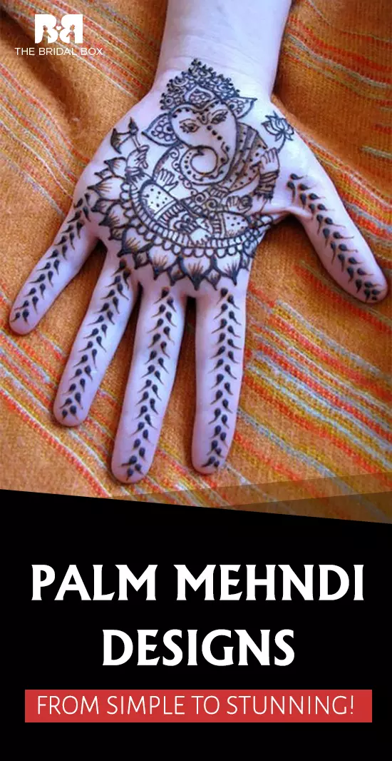palm mehndi designs