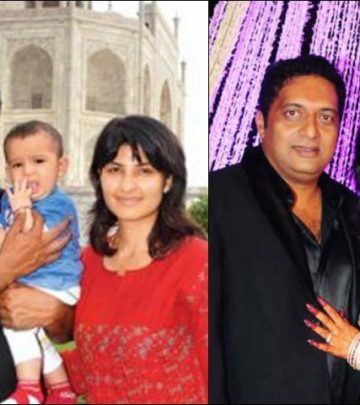 prakash raj second wife kid