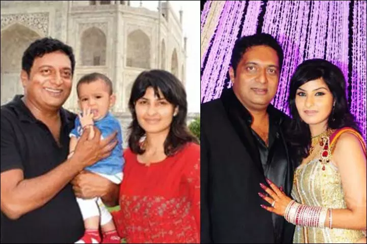 prakash raj second wife kid