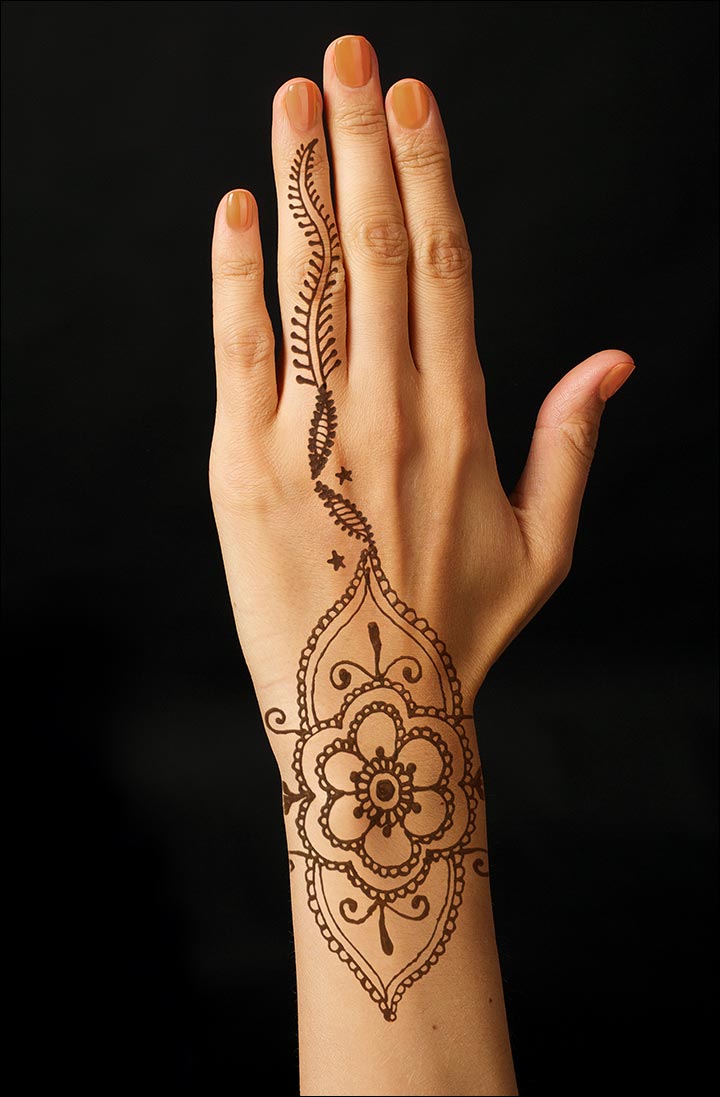 Latest A name Mehndi Designs 2022 Images Download for free