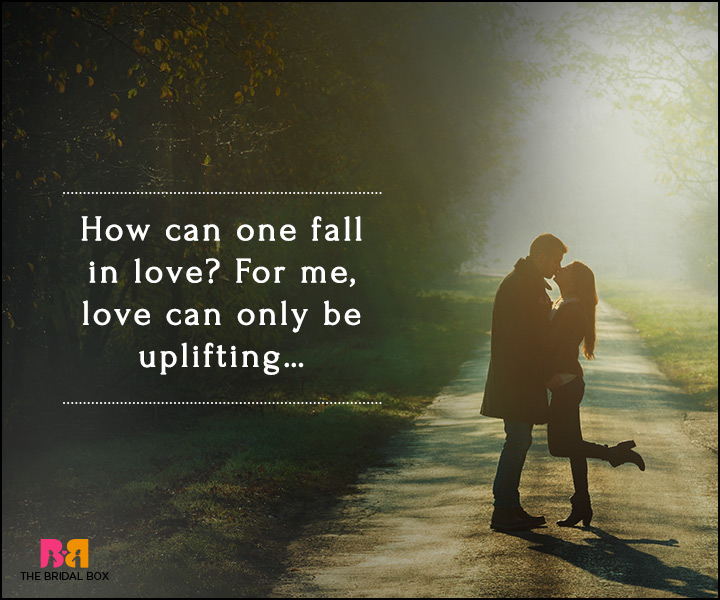 Falling In Love Quotes - Uplifting.