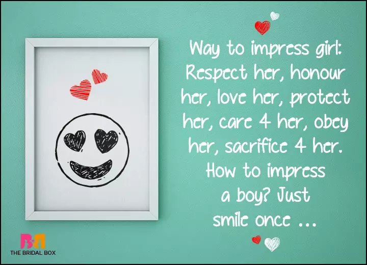 Funny Love SMS - How To Impress Someone