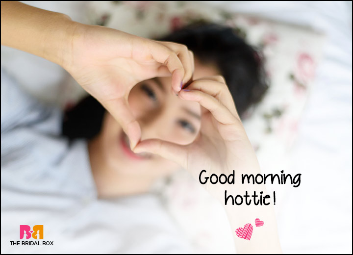 Good Morning Love SMS - Hottie!