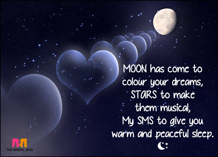 Good Night Love SMS - A Warm And Peaceful Sleep