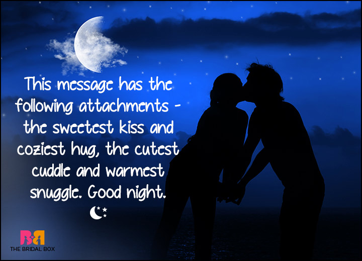 Good Night Love SMS - The Sweetest KIss