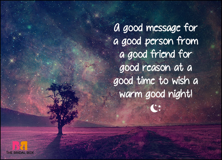 Good Night Love SMS - A Good Message