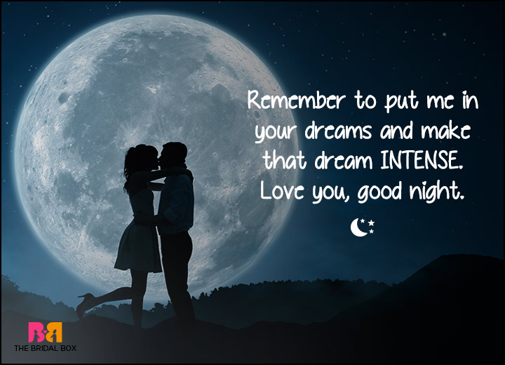 Good Night Love SMS - Intense