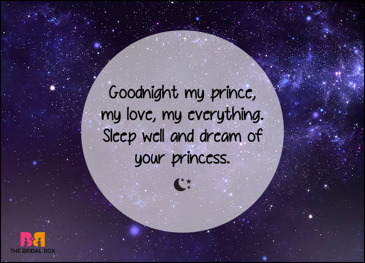 Good Night Love SMS - Good NIght My Prince