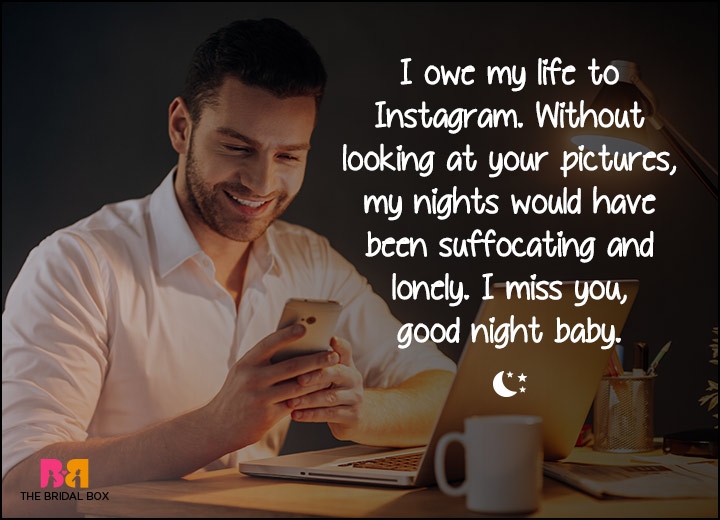 Good Night Love SMS - Instagram