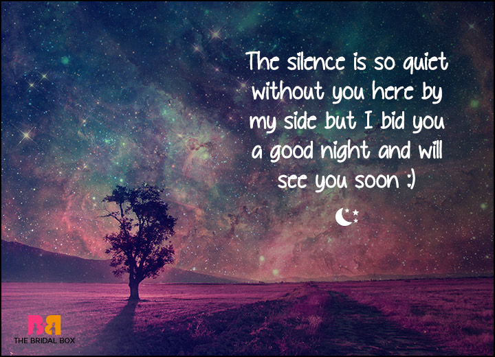 Good Night Love SMS - The Silence