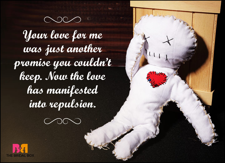 Hate Love Quotes - Repulsion