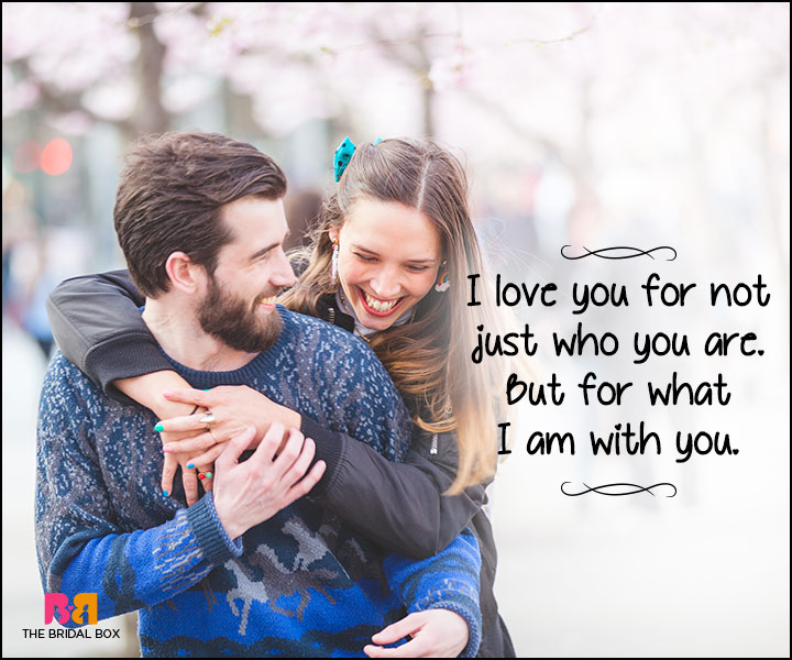 Heart Touching Love Quotes - For What I Am