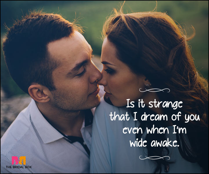 Heart Touching Love Quotes - I Dream Of You