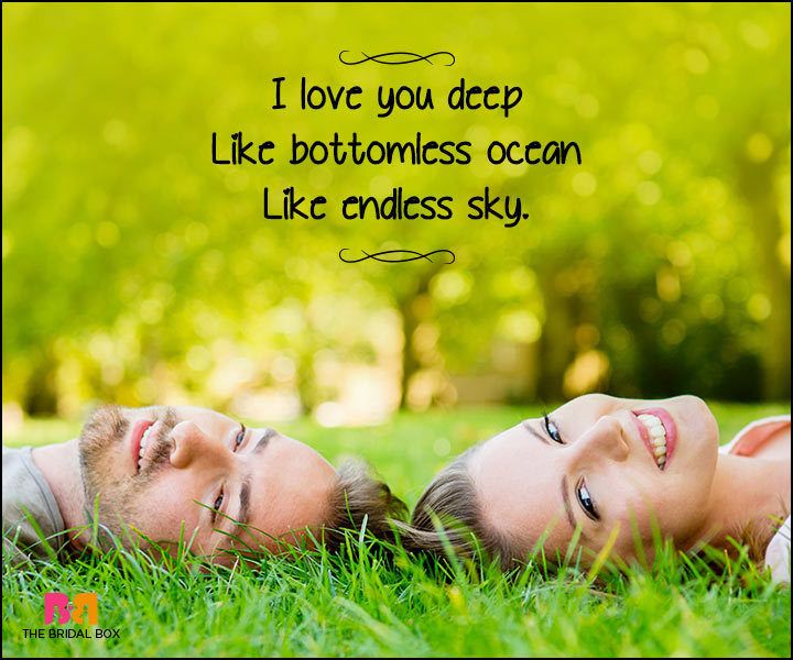 Heart Touching Love Quotes - Like The Endless Sky