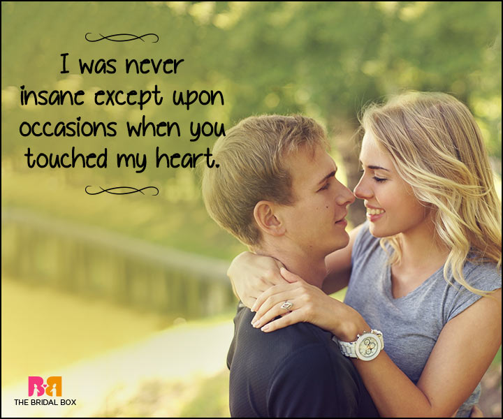 Heart Touching Love Quotes - Never Insane