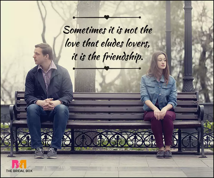 Love And Friendship Quotes - Not The Love