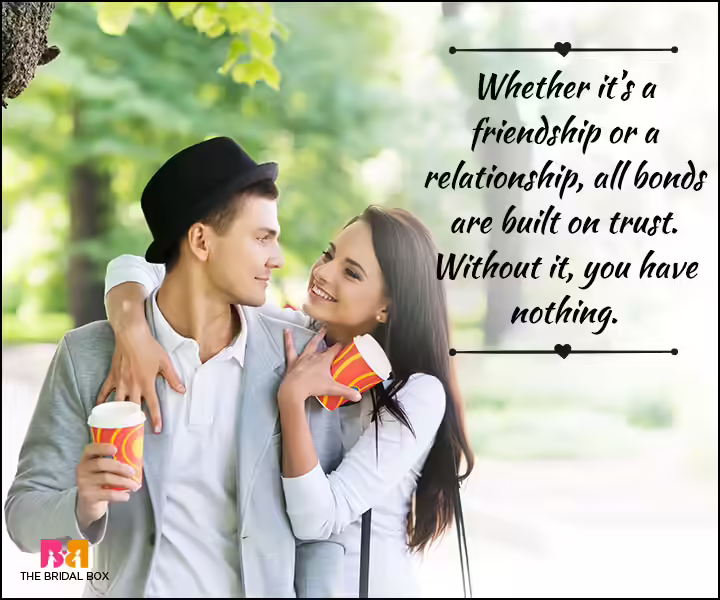 Love And Friendship Quotes - Without Trust You Have Nothing Love And Friendship Quotes - Without Trust You Have Nothing