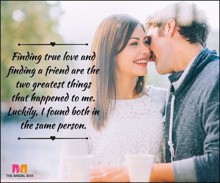 Love And Friendship Quotes - My Best Friend True Love