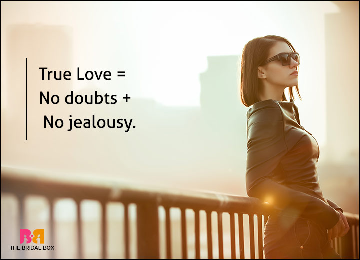 Love Attitude Status - No Doubts No Jealousy