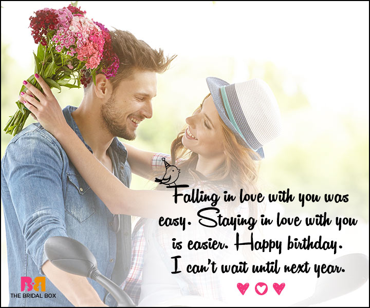 Love Birthday Messages - Easy And Easier