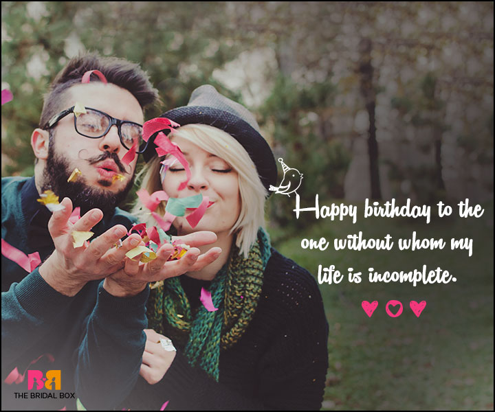 Love Birthday Messages - To The One
