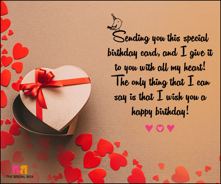 70 Love Birthday Messages To Wish That Special Someone