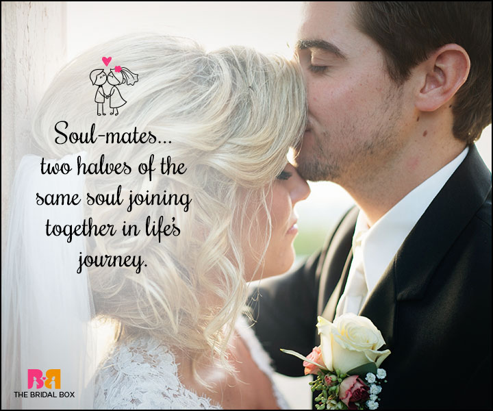 Love Marriage Quotes - Soul Mates
