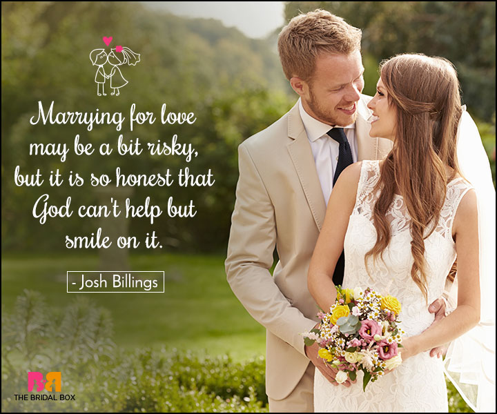 Love Marriage Quotes - For Love